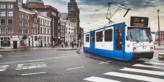 Der Nahverkehr in Amsterdam