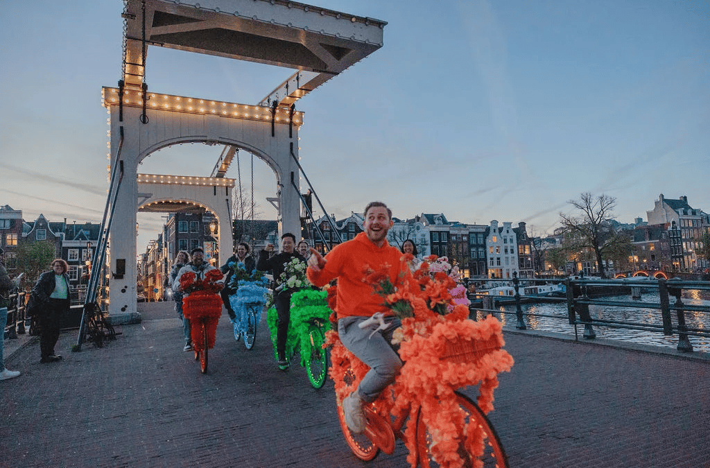 Amsterdam Flower Bike City Tour